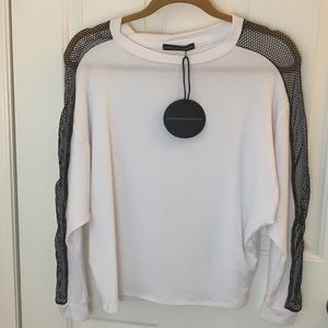 NWT Harlow & Graham White Sweater